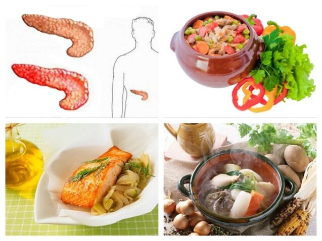 Nutrición dietética para la pancreatitis. 