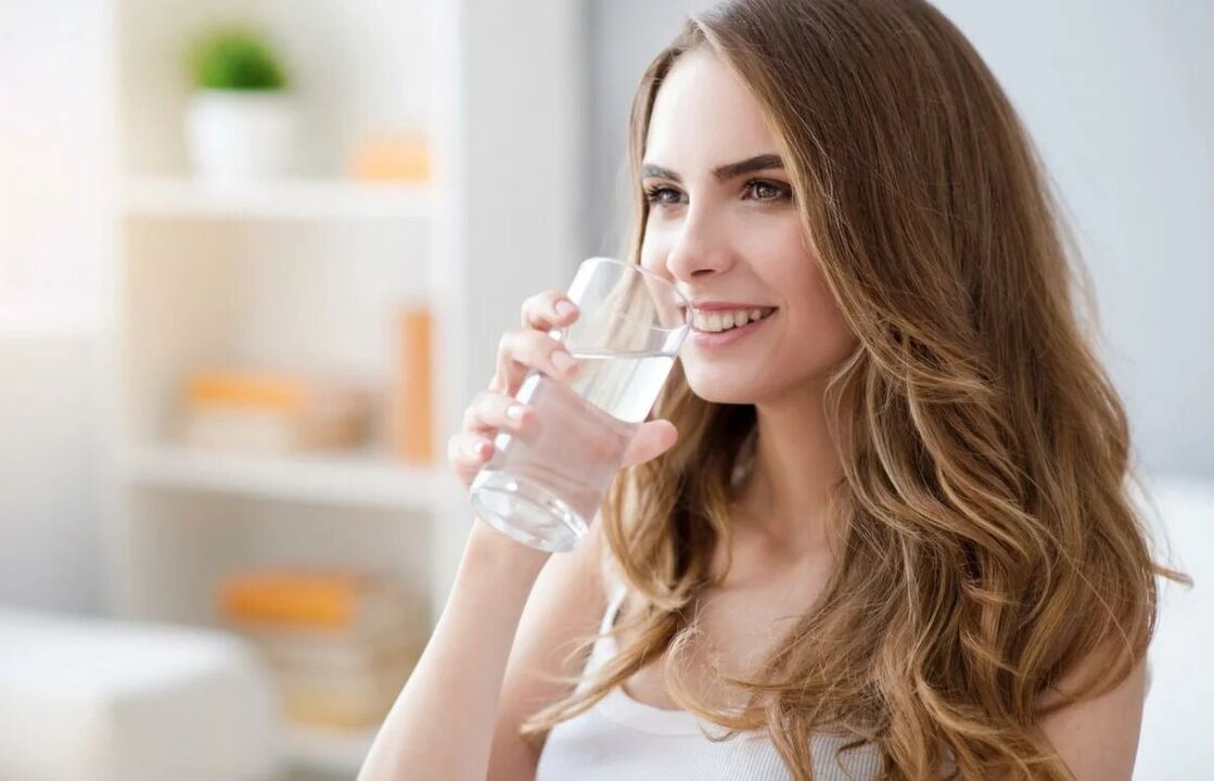Beber agua
